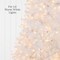 Best Choice Products Prelit Artificial Tinsel Christmas Tree Festive Holiday Decoration w/ Stand - White